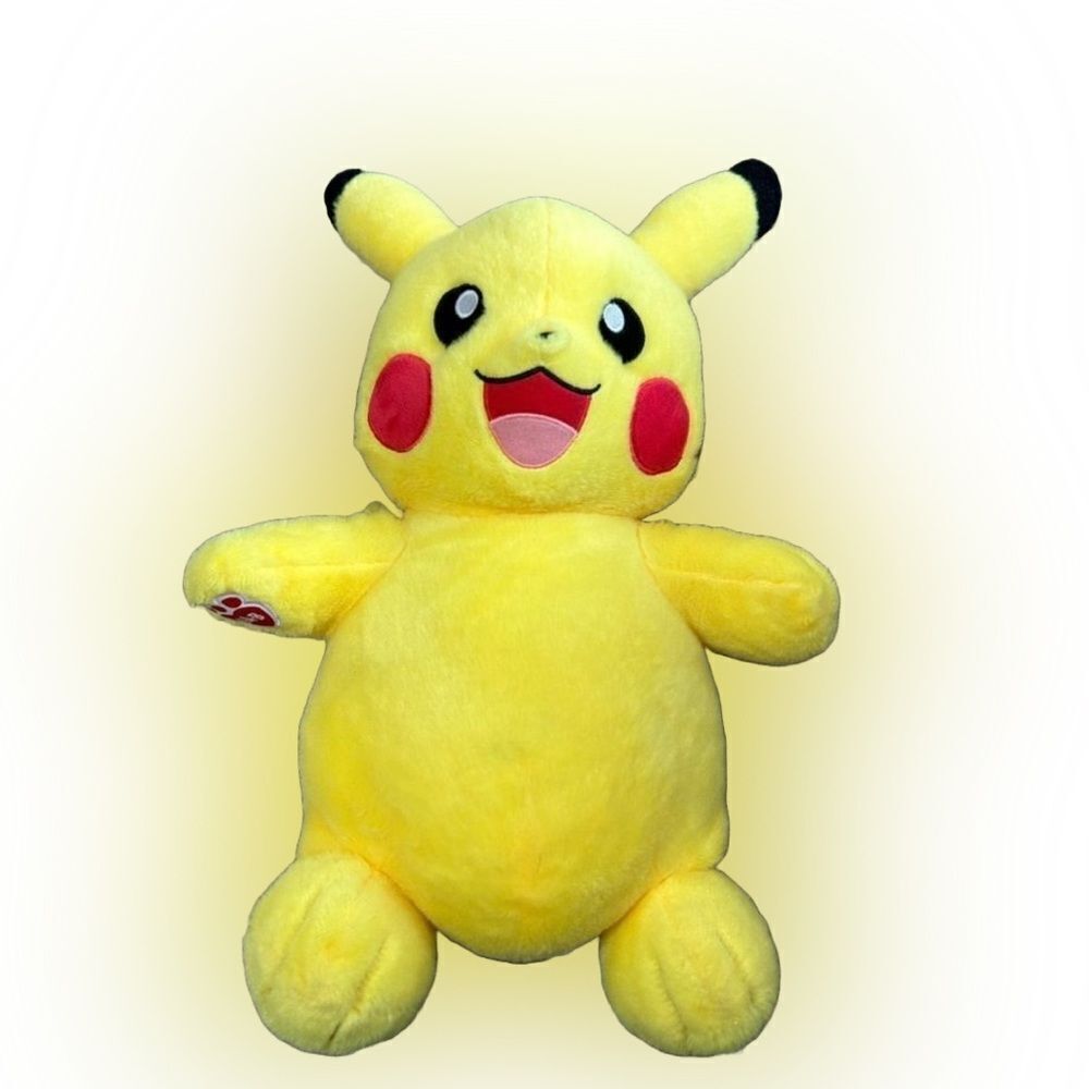 Build a Bear Pokemon Pikachu Stuffed Animal Plush